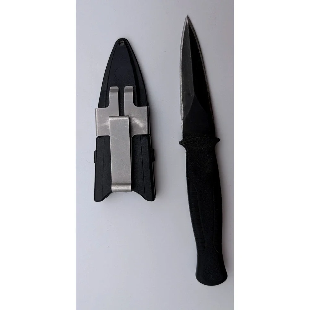 Gerber Guardian Back-Up Boot Knife Tactical Fixed Blade 0870814 D1 Black Sheath